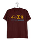 Nerd Physics I ATE SOME PIE AND IT WAS DELICIOUS Custom Printed Graphic Design T-Shirt for Men